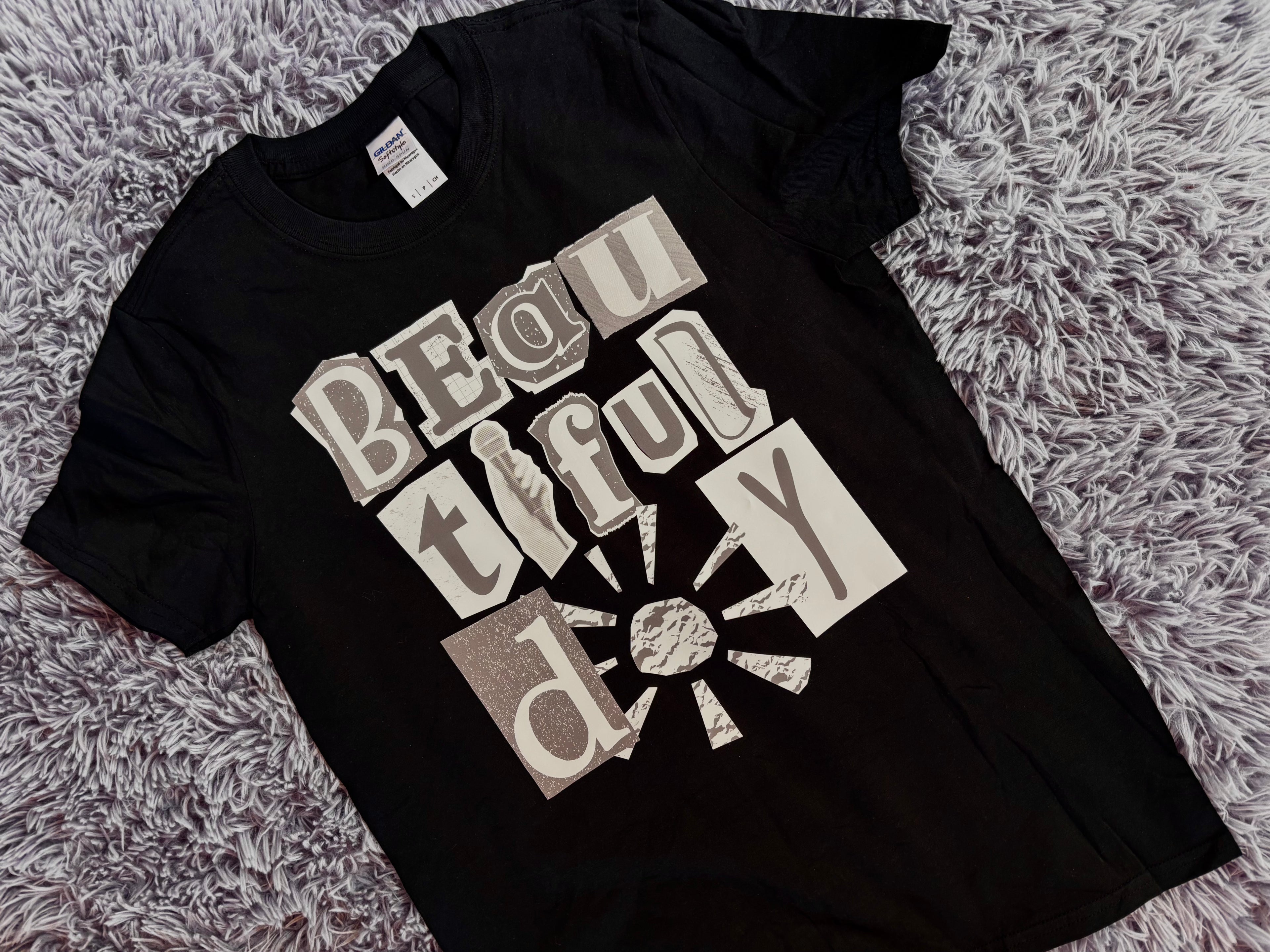 "Beautiful Day" tee - Collage