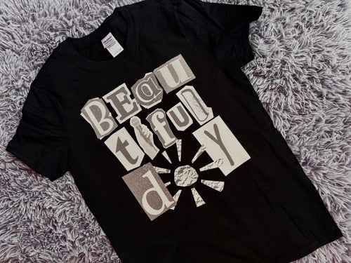 "Beautiful Day" tee - Collage